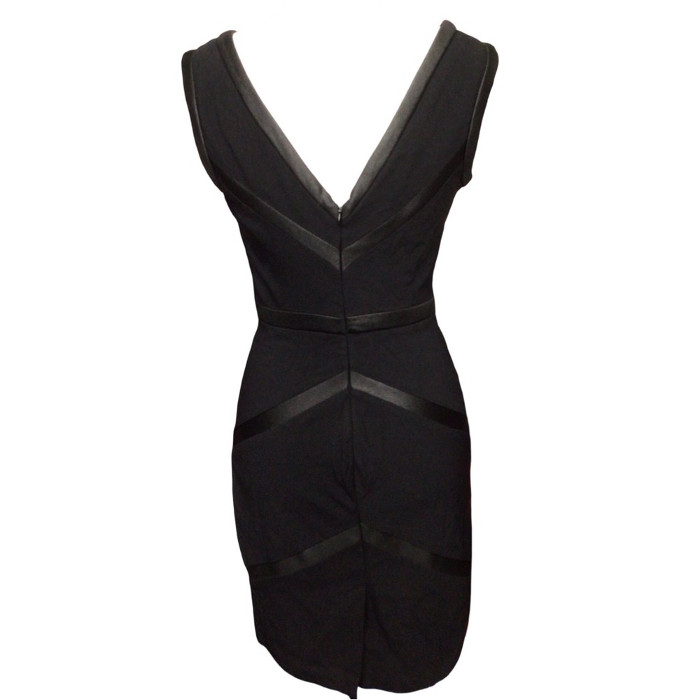 XOXO Black Backless  Bodycon Y2K Dress